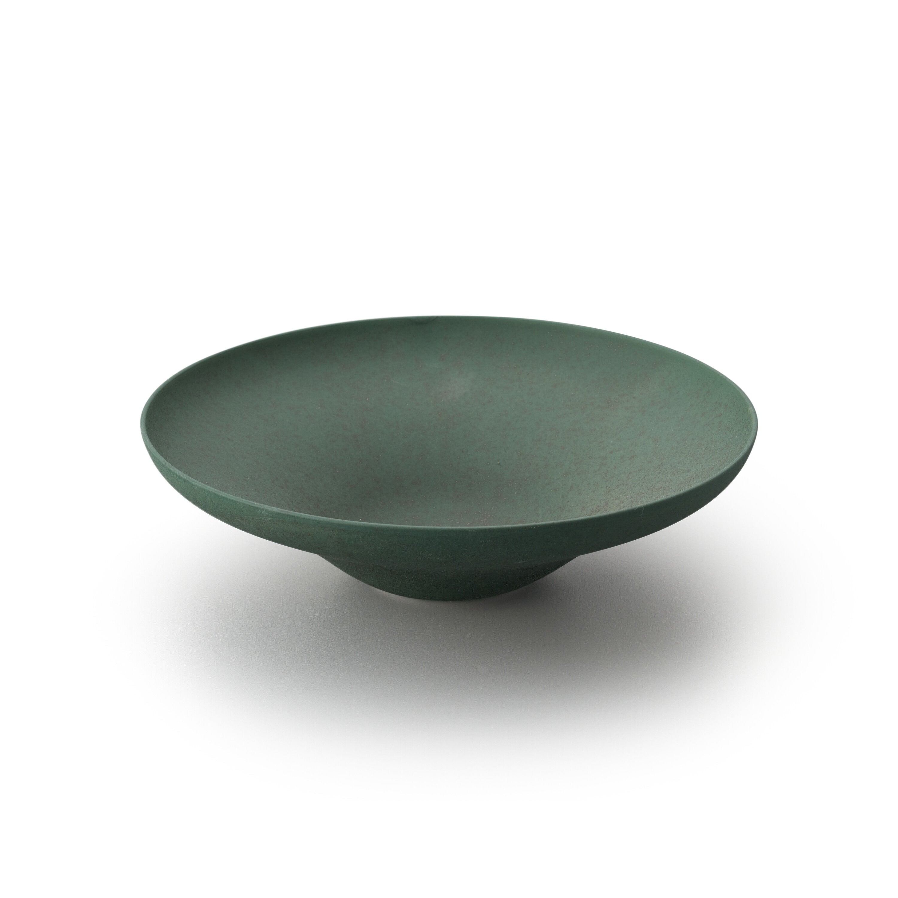 マ*ル様 円形蓋付き陶器 緑色模様 Round Bowl Ф24.5cm -Nashiji Green- | 畑萬陶苑 ONLINE SHOP