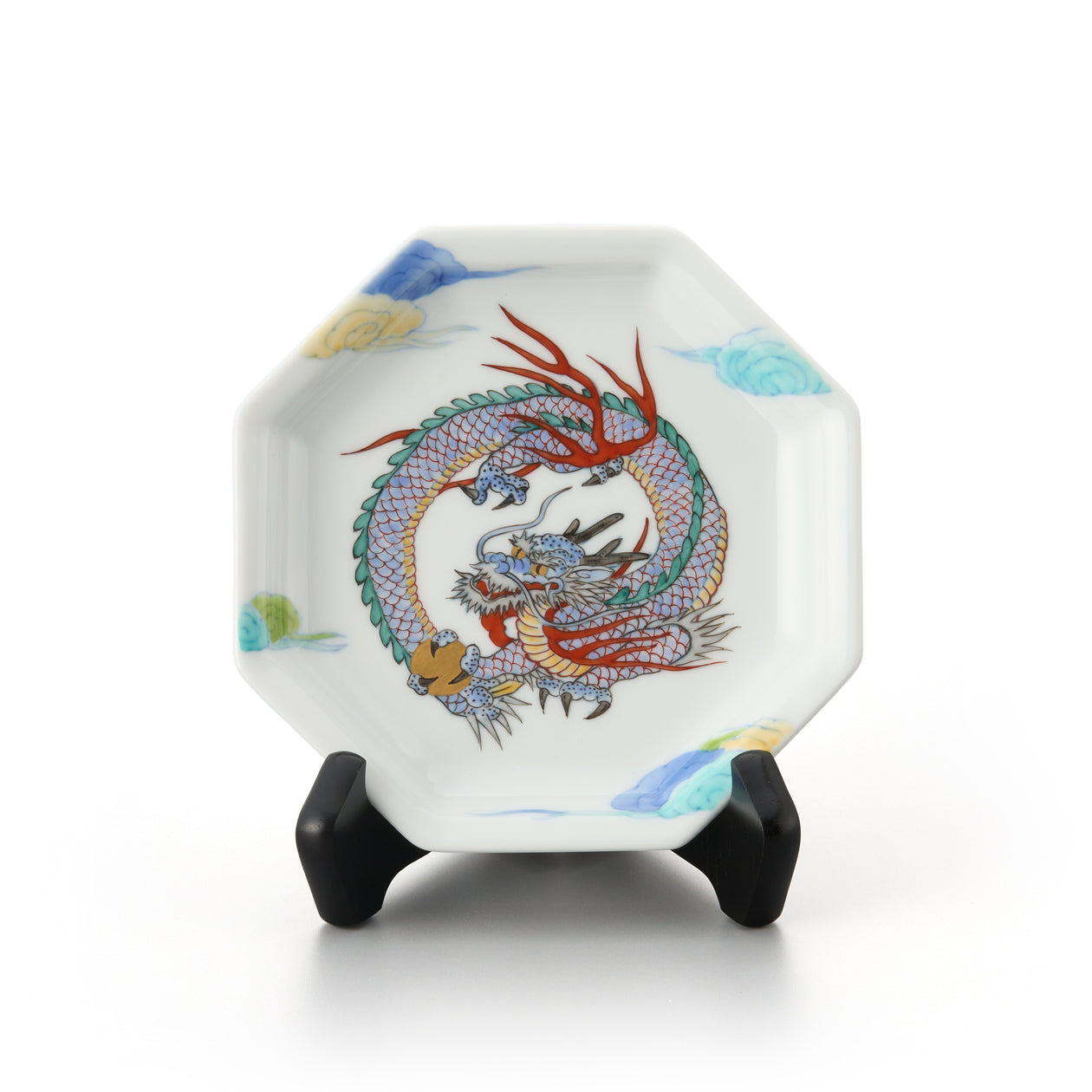 干支 辰 八角飾皿 | 畑萬陶苑 ONLINE SHOP