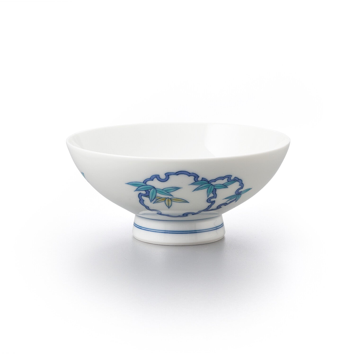 箱有　美品　平安紫雲作 雪笹紋茶碗 箱有 美品 平安紫雲作 雪笹紋茶碗