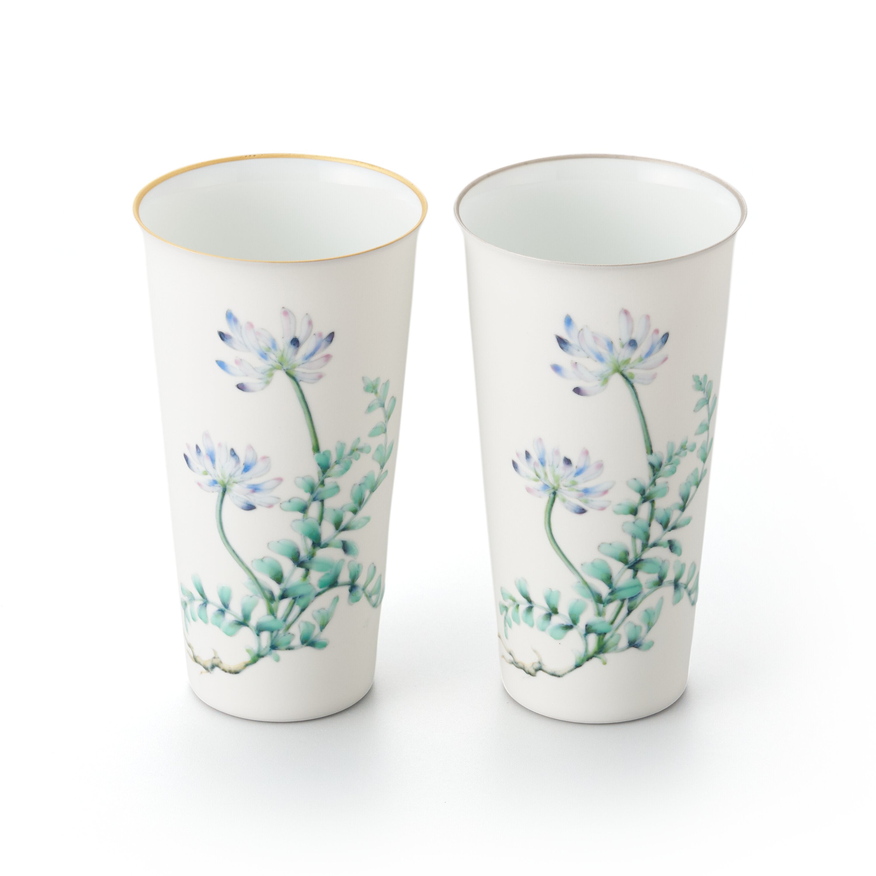 Tumbler -Chinese milk vetch Silver- | 畑萬陶苑 ONLINE SHOP