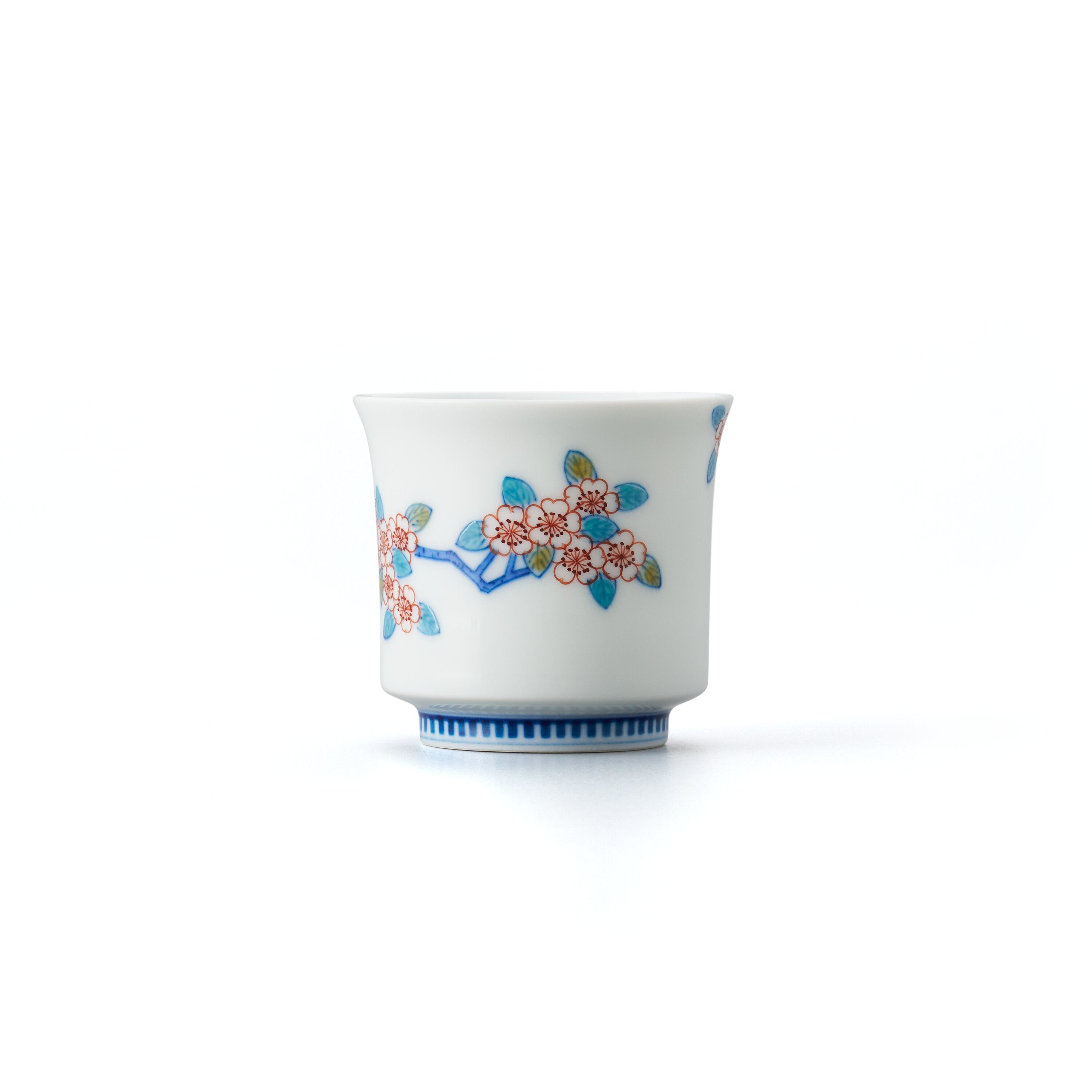 鍋島 桜樹文 ぐい呑 | 畑萬陶苑 ONLINE SHOP